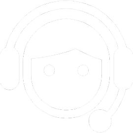 ヘッドセットマイクをつけた人物のアイコン